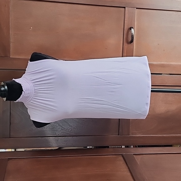 ANN TAYLOR Smock Necked Shell in Lilac Size XS - Picture 1 of 6